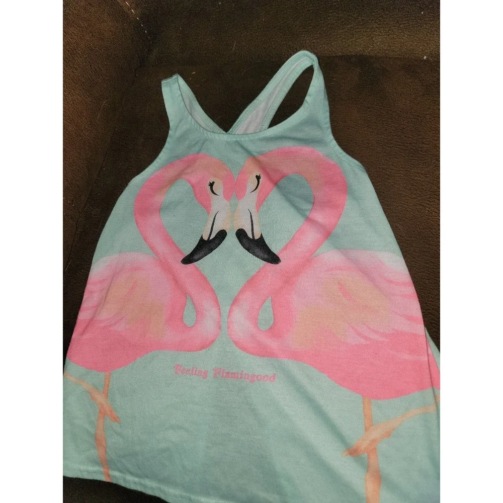 Justice flamingo‎ pajamas sleep set size 8